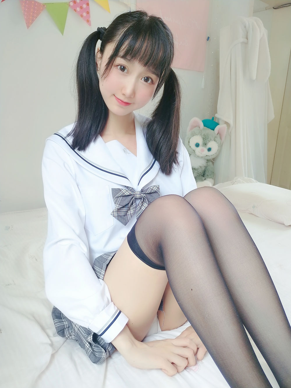 图片[3]-No.042-灰格子jk [21P 1V]