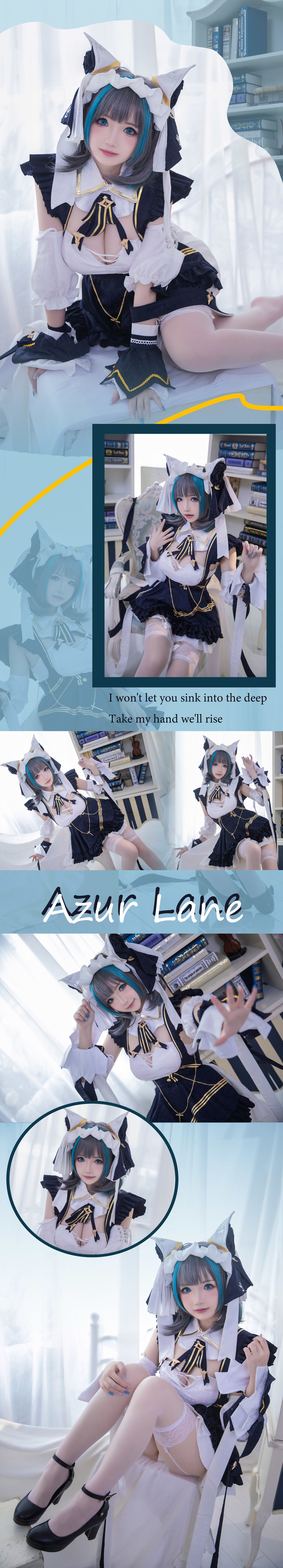 No.037-Azure Lane 柴郡 [18P]-飞图屋