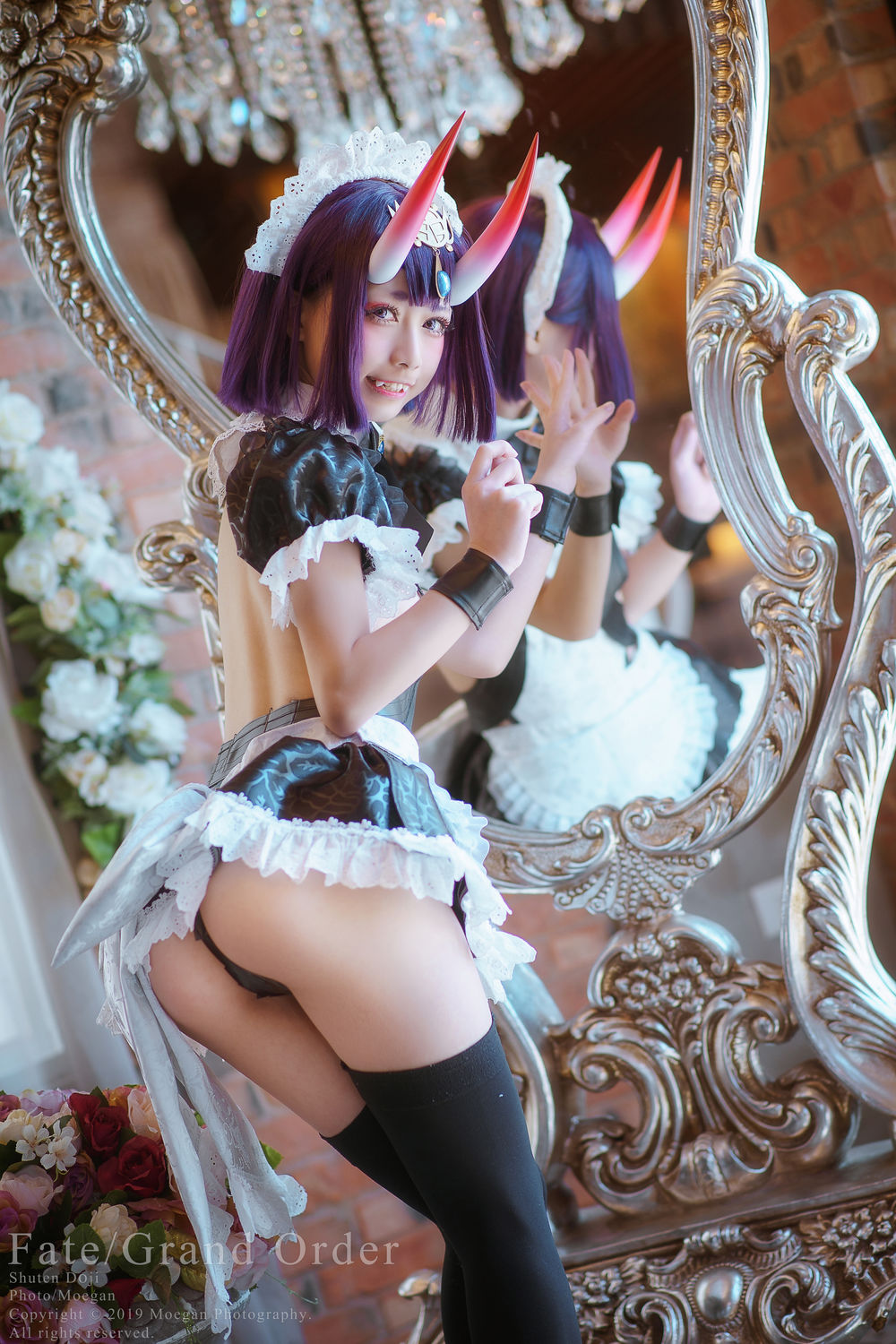 沖田凜花RinkaNo.018-酒呑童子 Maid ver. (Fate Grand Order) [17P]-图云谷