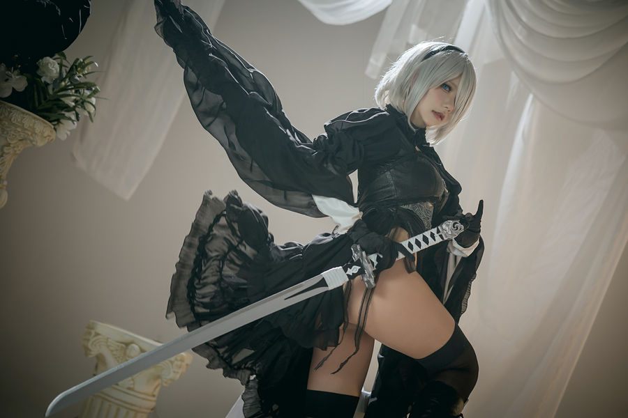 No.014-Nier 2B Dress Ver [6P]-飞图屋