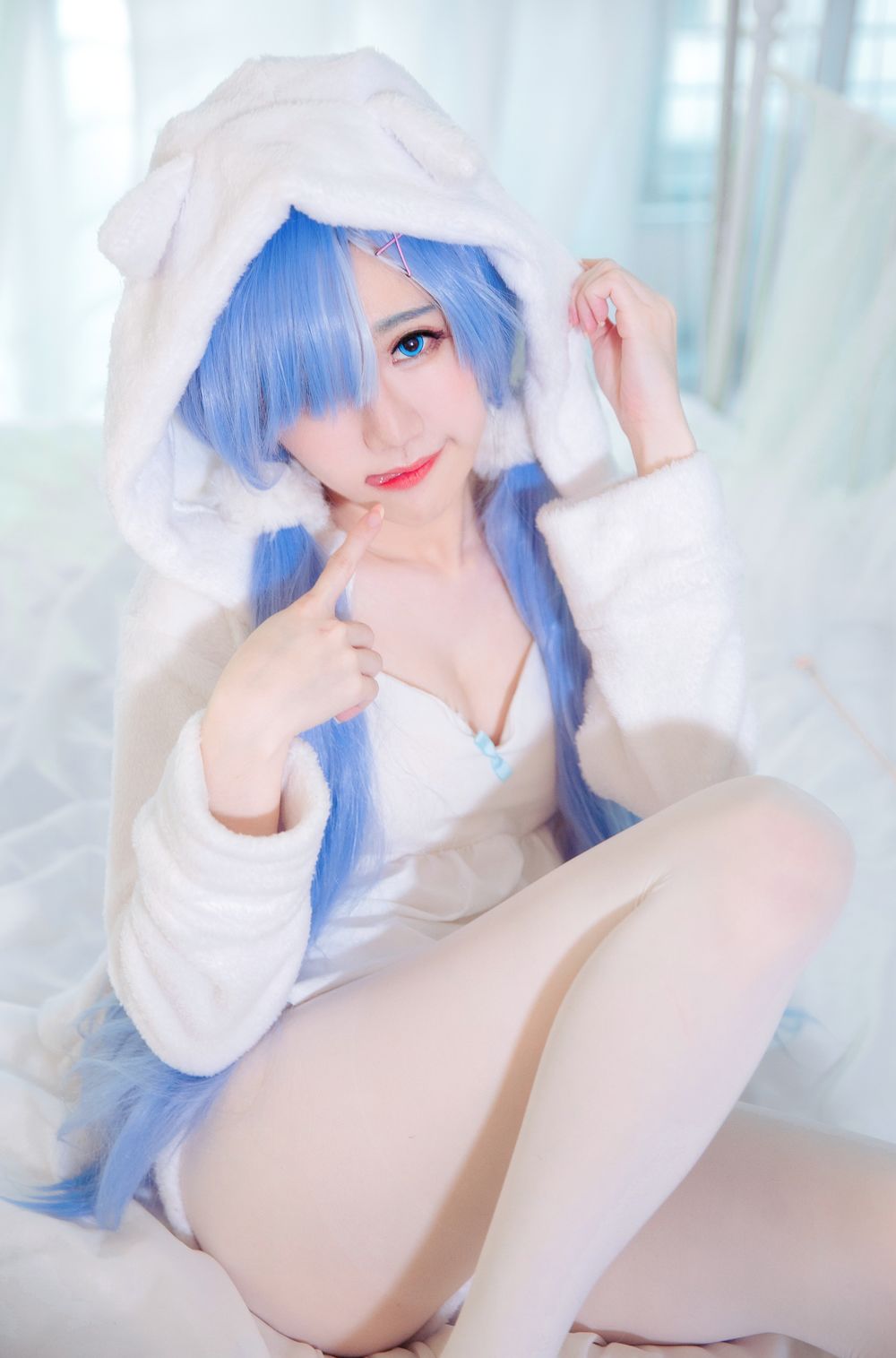 No.032-Rem White Kitty [49P]-飞图屋