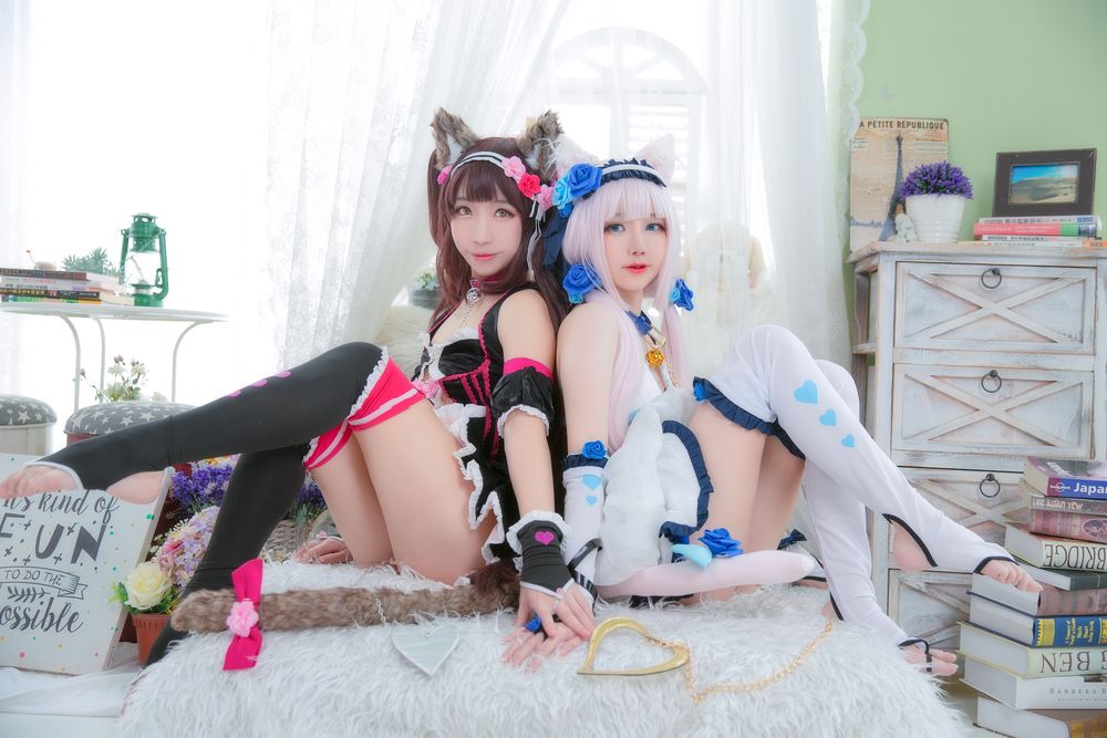 No.030-Vanilla & Chocola x Miya [10P]-飞图屋