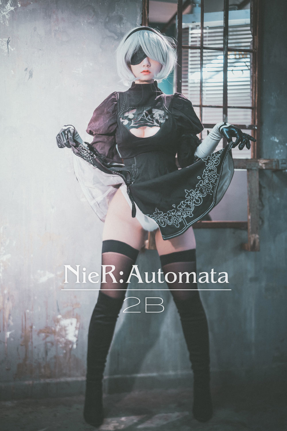 No.027-[DJAWA] NieR Automata 2B [47P]-飞图屋