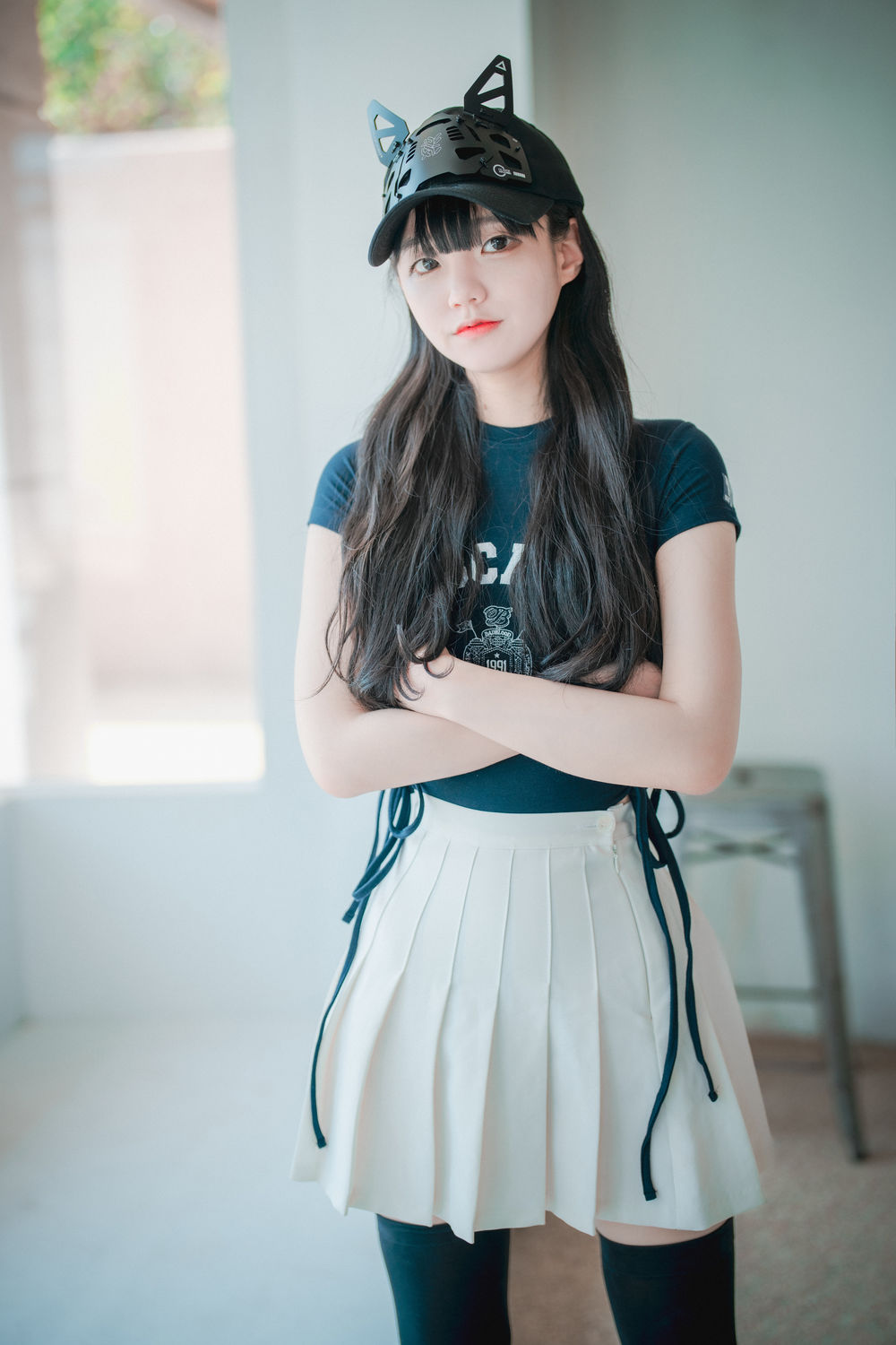 图片[3]-No.034-[DJAWA] Classic Athletic Girl in Navy Blue [71P]