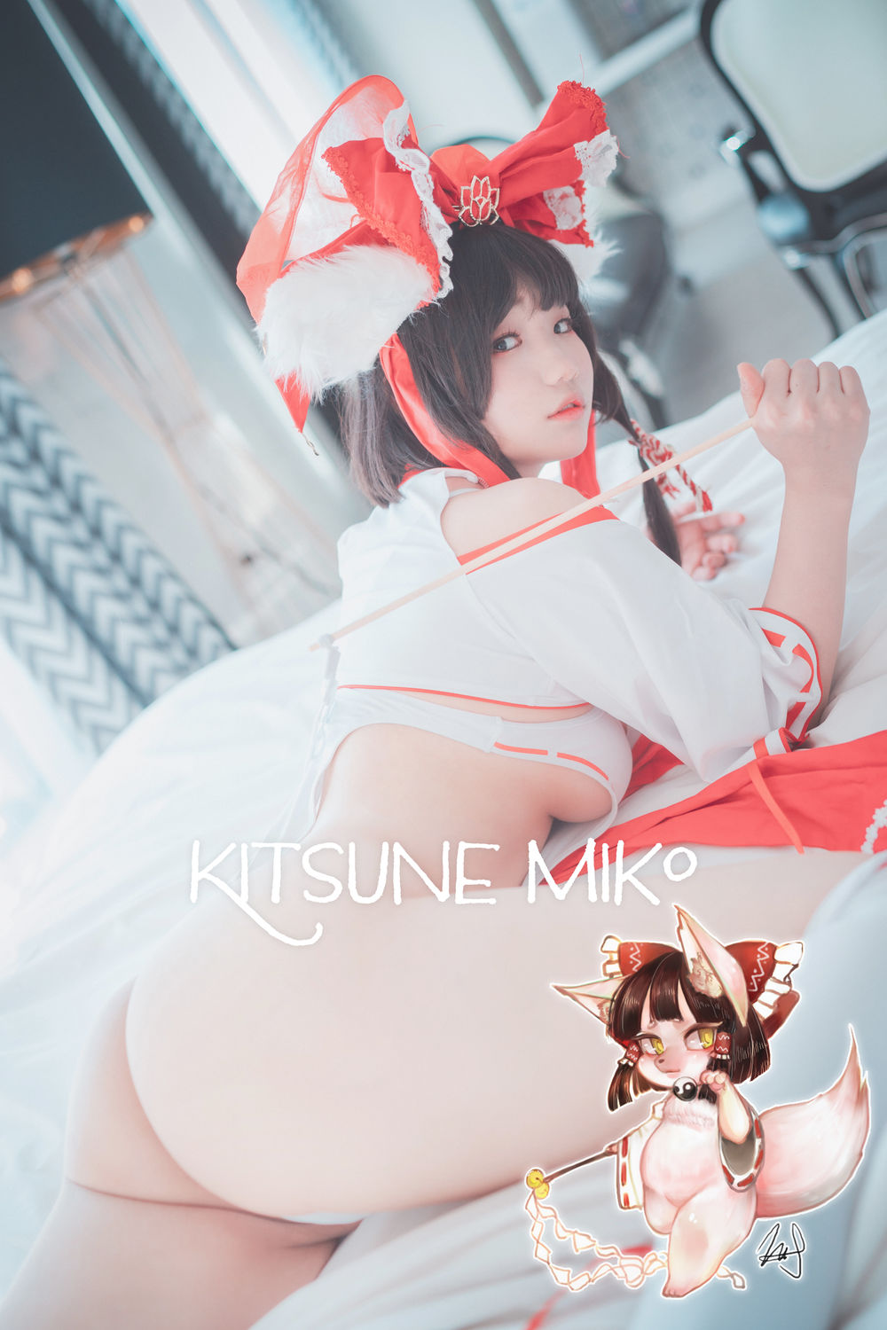 No.013-[DJAWA] Kitsune Miko (A ver) [65P]-飞图屋