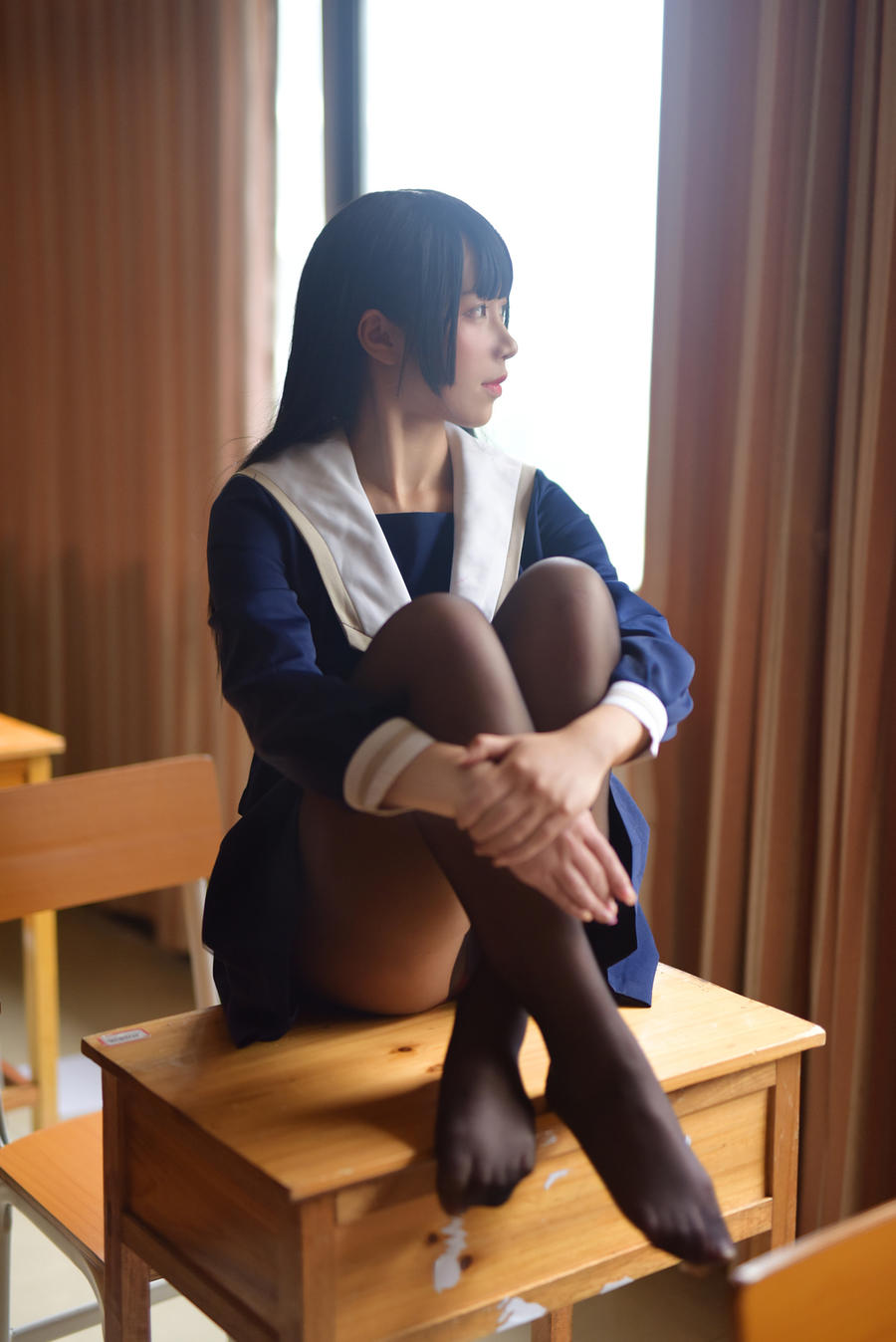 No.035-JK露脐制服 [29P]-飞图屋