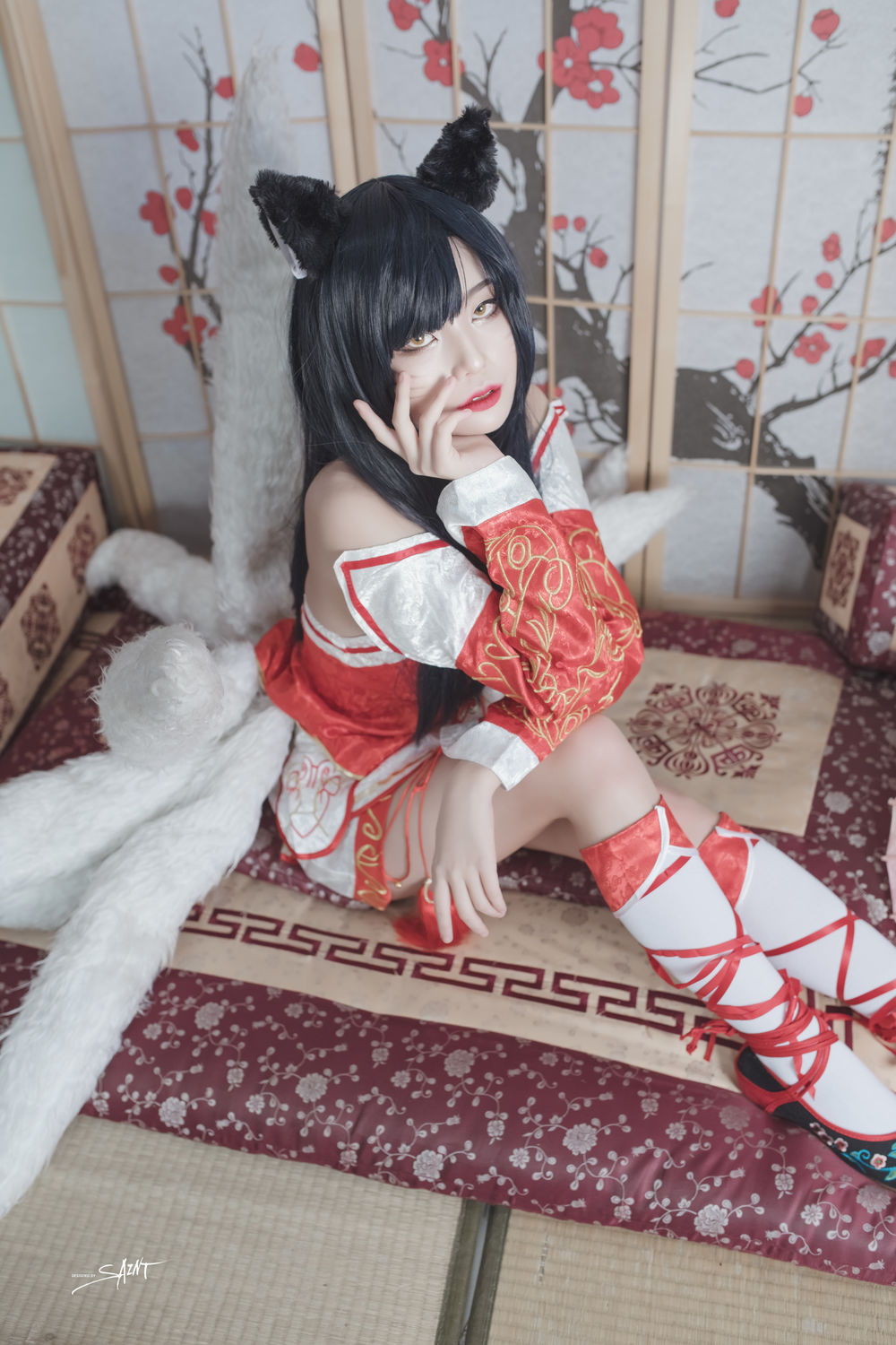 图片[3]-No.007-[SAINT Photolife] cosplay-Original Ahri [53P]-飞图屋