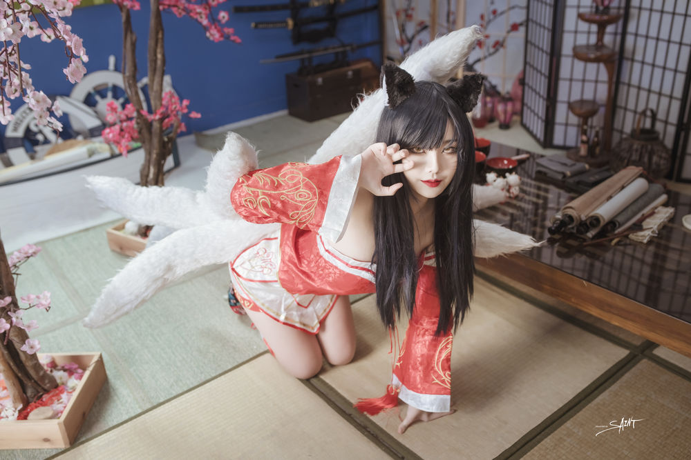 图片[2]-No.007-[SAINT Photolife] cosplay-Original Ahri [53P]-飞图屋