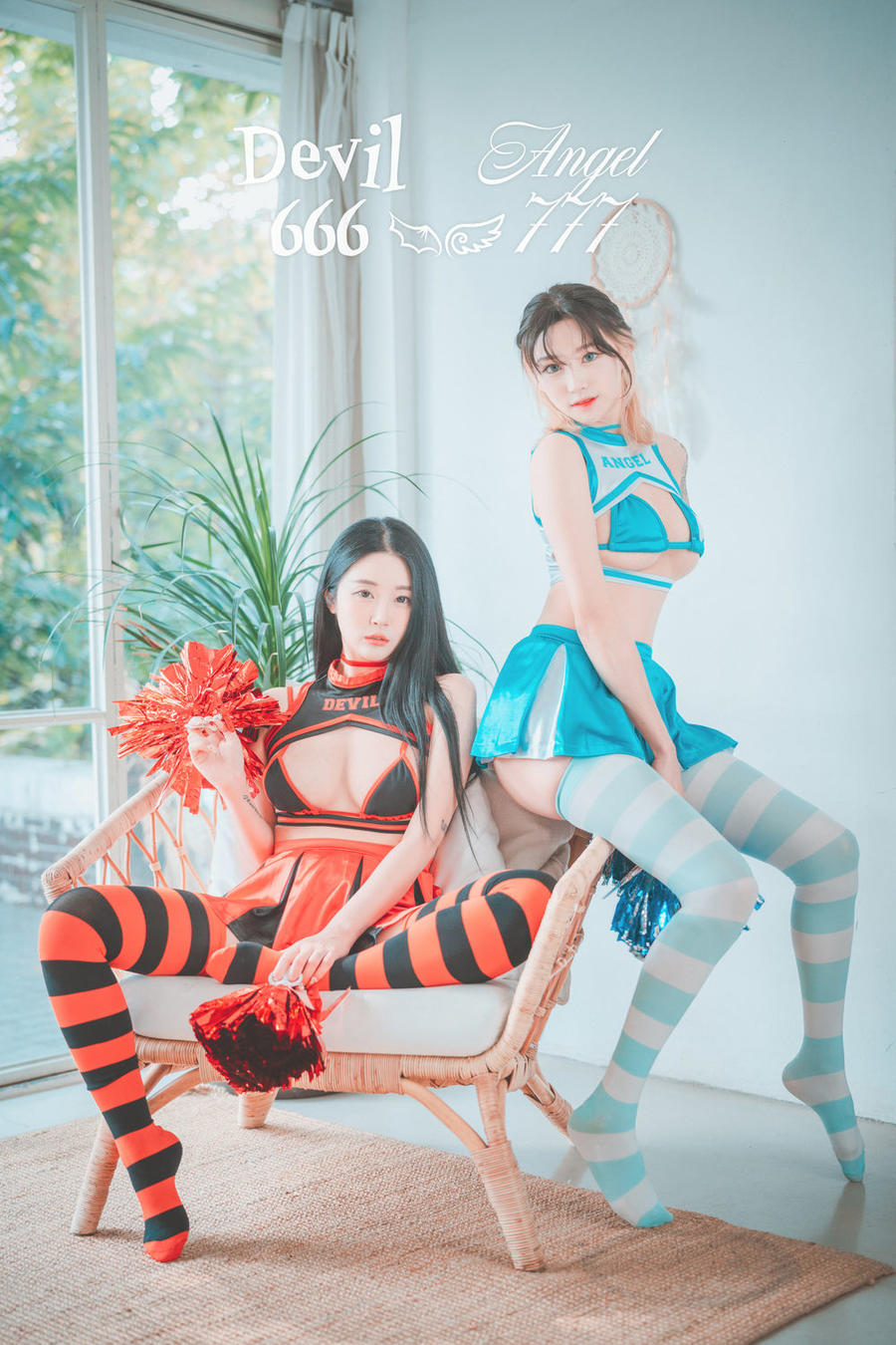 No.008-[DJAWA] Devil 666 & Angel 777(Bomi&Taeri) [81P]-飞图屋