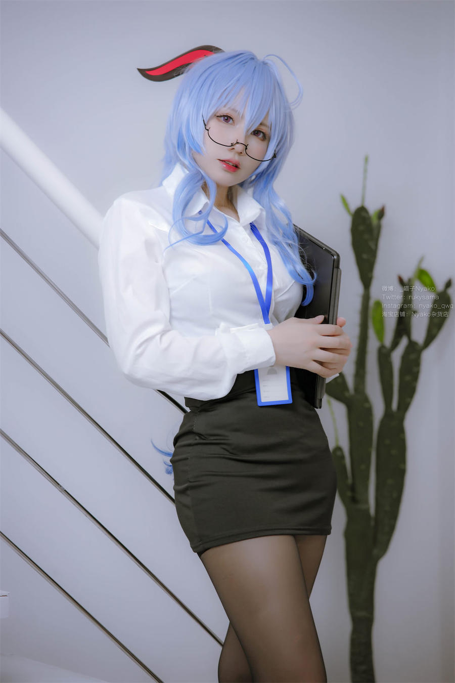 Nyako喵子No.040-原神 甘雨OL [79P]-图云谷